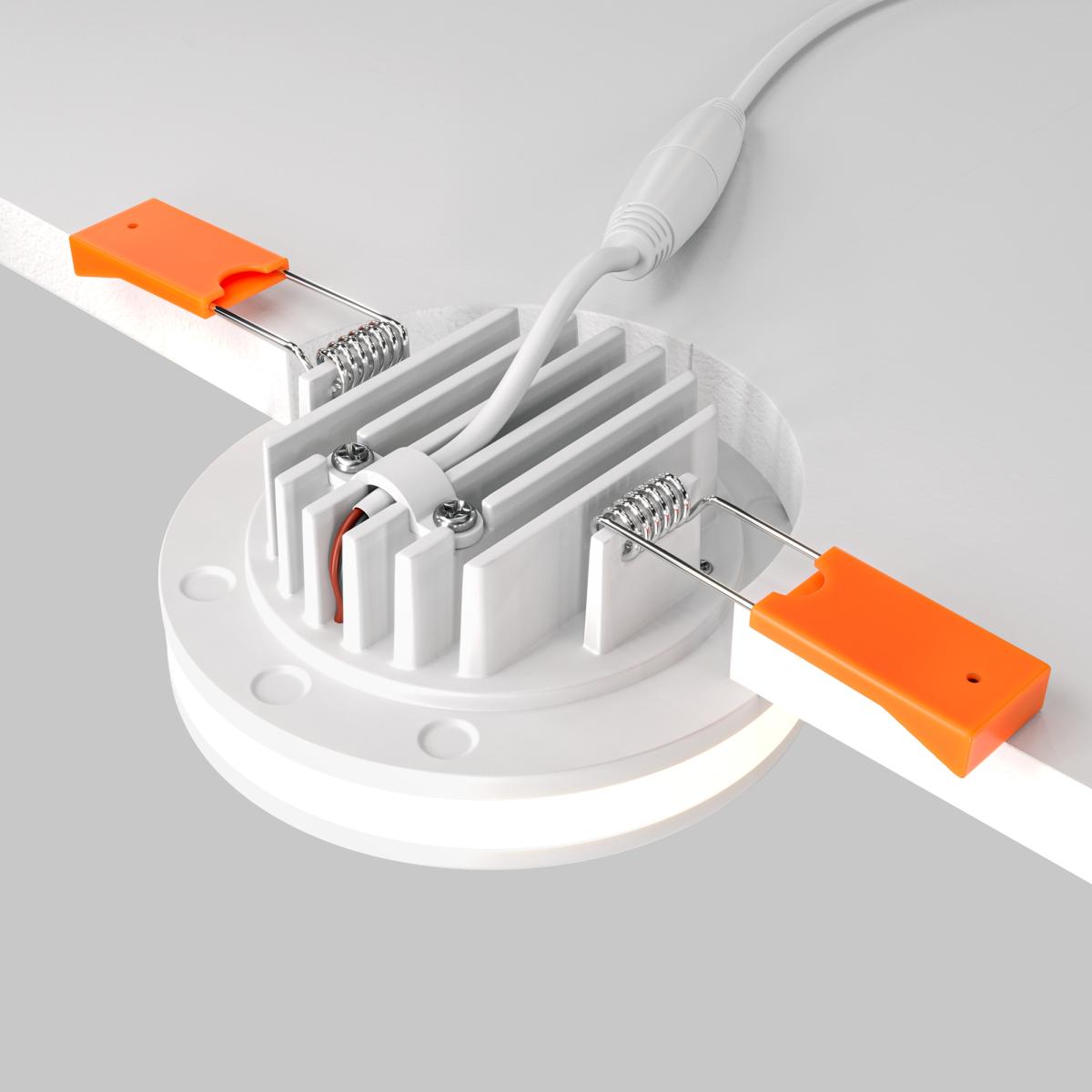 Встраиваемый светодиодный светильник Maytoni Phanton DL2001-L7W в #REGION_NAME_DECLINE_PP#