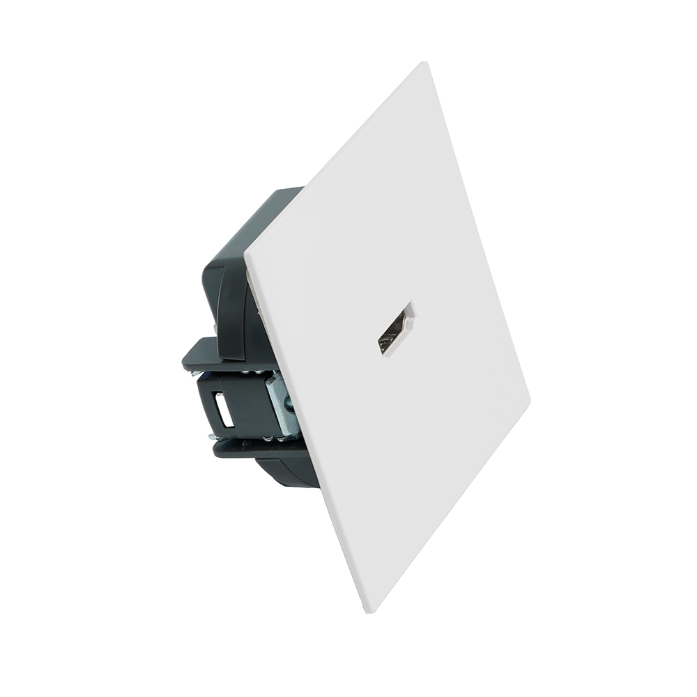 Розетка HDMI 2.0 Type A Stekker Мия RST00-3118-01 белая магнолия 50827 в Санкт-Петербурге