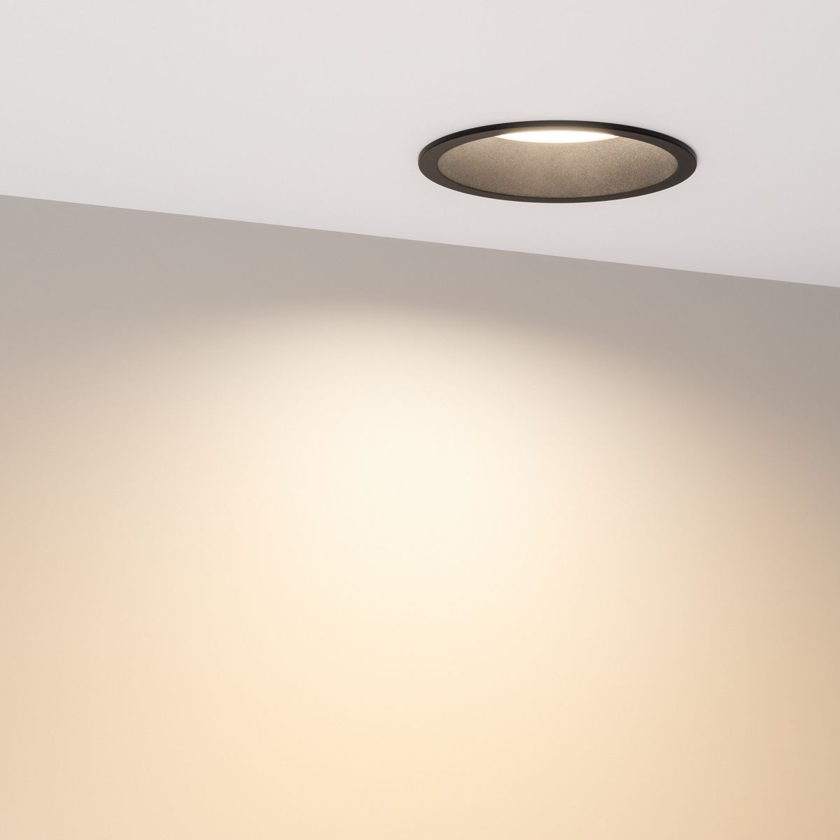 Встраиваемый светильник Arlight MS-BREEZE-BUILT-R104-12W Warm3000 (BK, 85 deg, 230V) (IP20 Металл) 036621(1) в #REGION_NAME_DECLINE_PP#