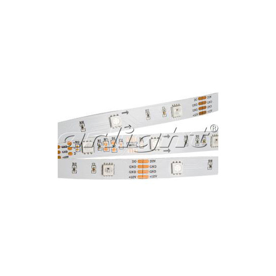 Светодиодная лента Arlight 5 метров SPI 2-5000-AM 12V RGB (5060, 150 LED x3, 6812) 021520 в Санкт-Петербурге