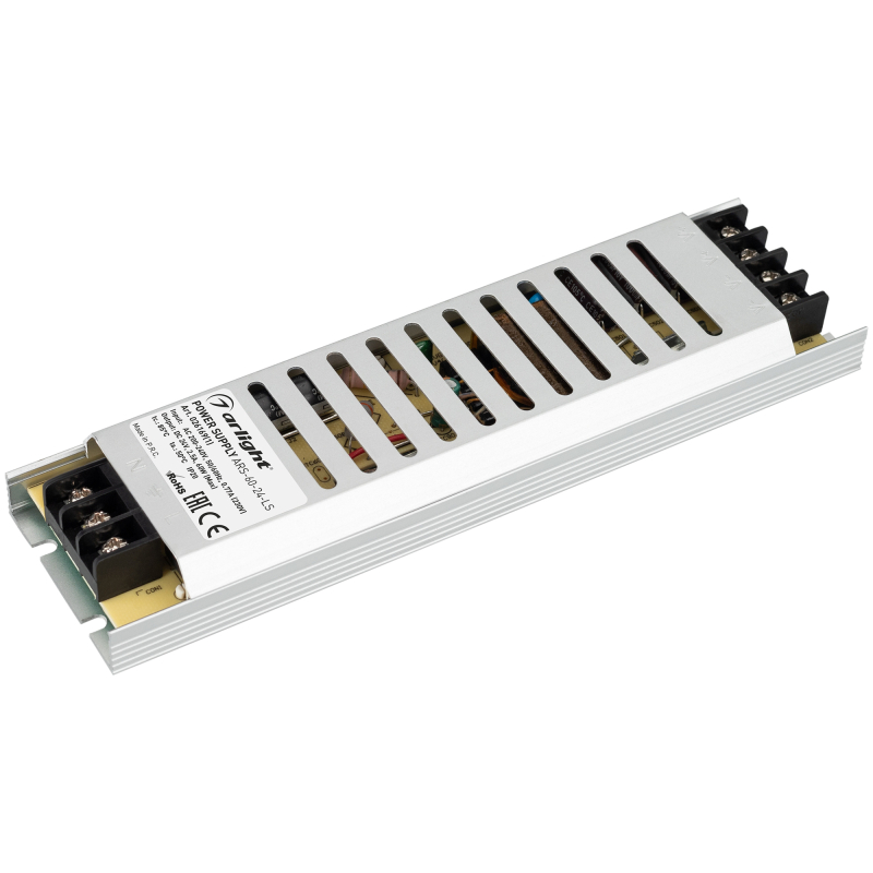 Блок питания Arlight ARS-60-24-LS (24V, 2.5A, 60W) 026169(2) в Санкт-Петербурге
