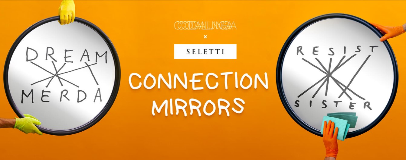 Зеркало Dream Merda Seletti Connection 17060 в Санкт-Петербурге