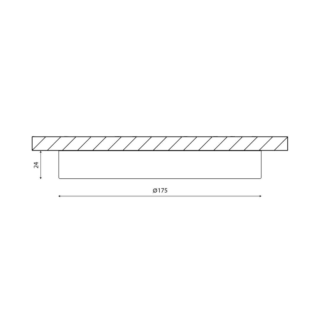 Накладной светильник DesignLed KH-R175-15-WW 007789 в Санкт-Петербурге