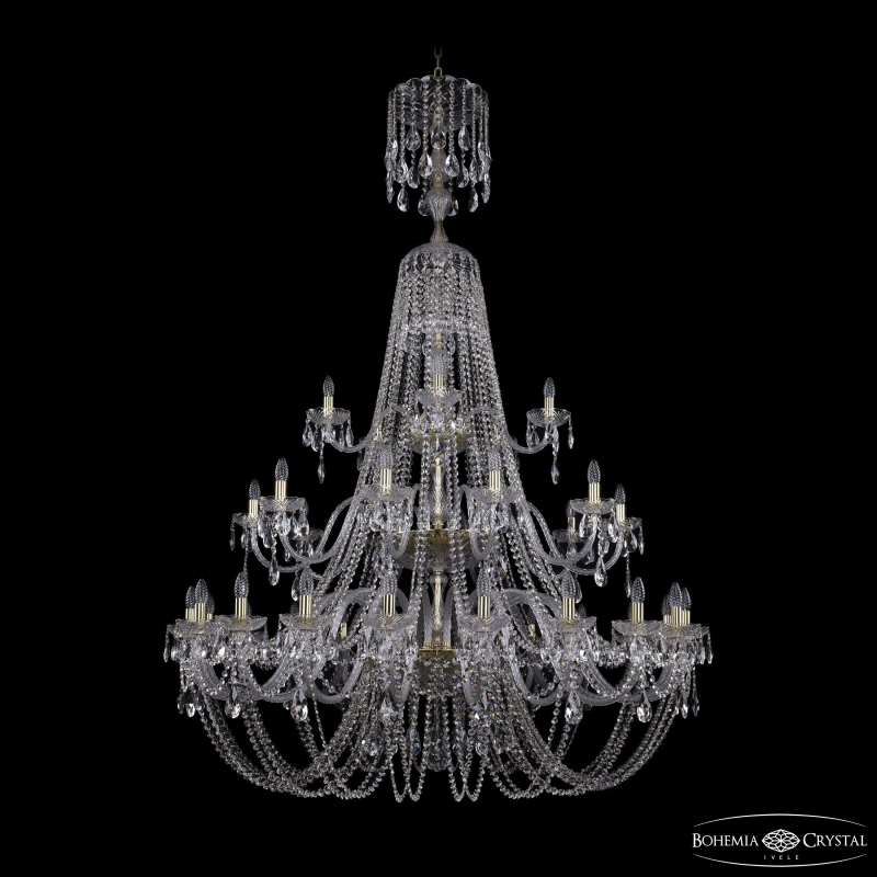 Подвесная люстра Bohemia Ivele Crystal 1406/20+10+5/530/XL-204/3d G в Санкт-Петербурге