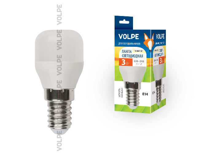 Лампа светодиодная (UL-00000178) Volpe E14 3W 3000K матовая LED-Y27-3W/WW/E14/FR/Z в Санкт-Петербурге