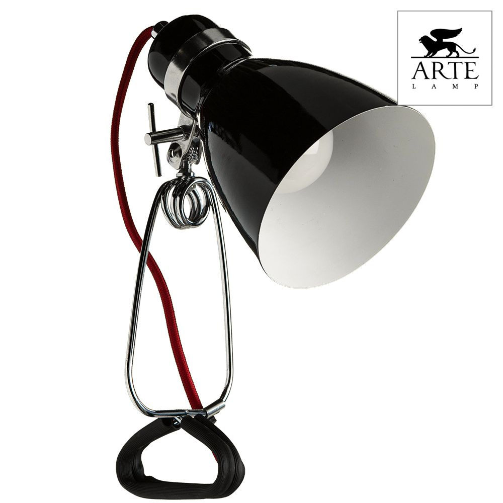 Настольная лампа Arte Lamp Dorm A1409LT-1BK в Санкт-Петербурге