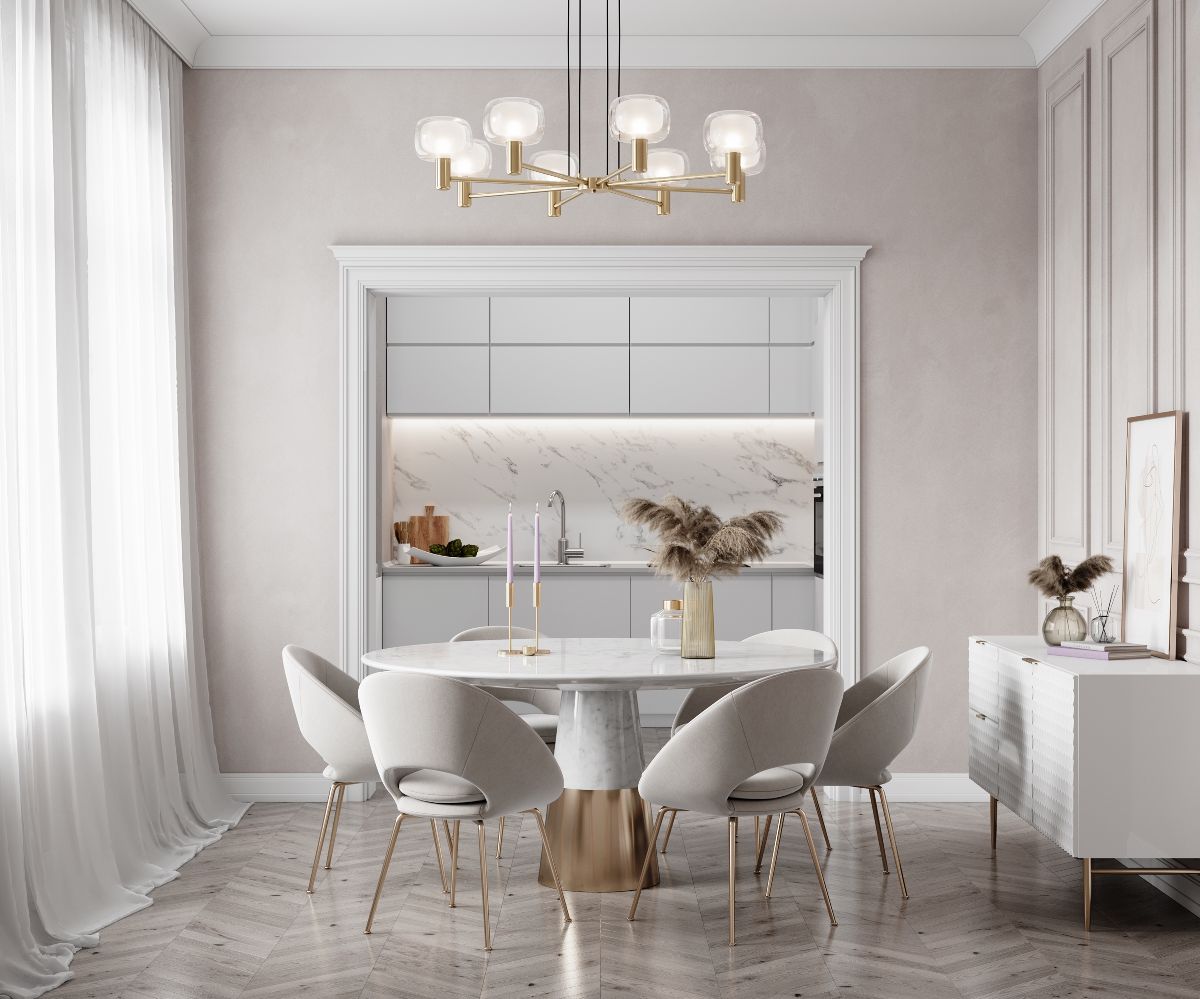 Подвесная люстра Maytoni Vision MOD411PL-08G в #REGION_NAME_DECLINE_PP#