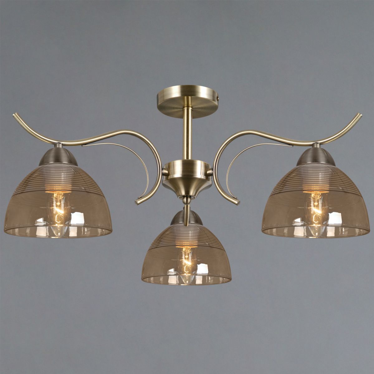Люстра на штанге Illumico IL0733-3CSQ-25 AB AREZZO в Санкт-Петербурге
