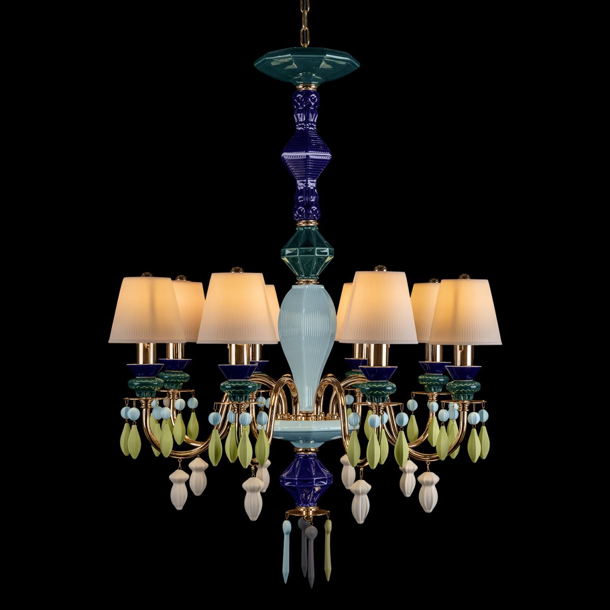 Подвесная люстра Loft IT Grace 10203/8 Green в Санкт-Петербурге