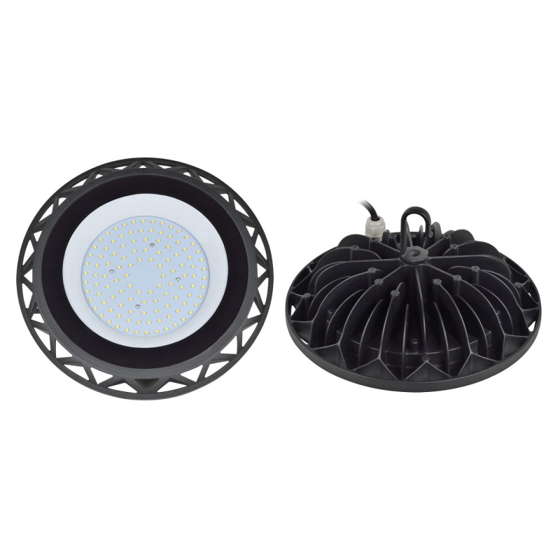 Подвесной светодиодный светильник (UL-00002324) Uniel ULY-U40C-200W/DW IP65 Black в Санкт-Петербурге