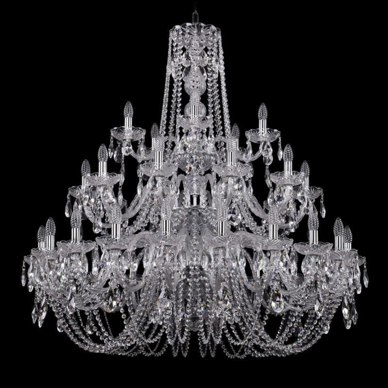 Подвесная люстра Bohemia Ivele 1402/20+10+5/400/3d/Ni в Санкт-Петербурге
