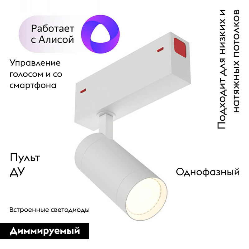 Трековый светильник Denkirs DK8010-WH в Санкт-Петербурге