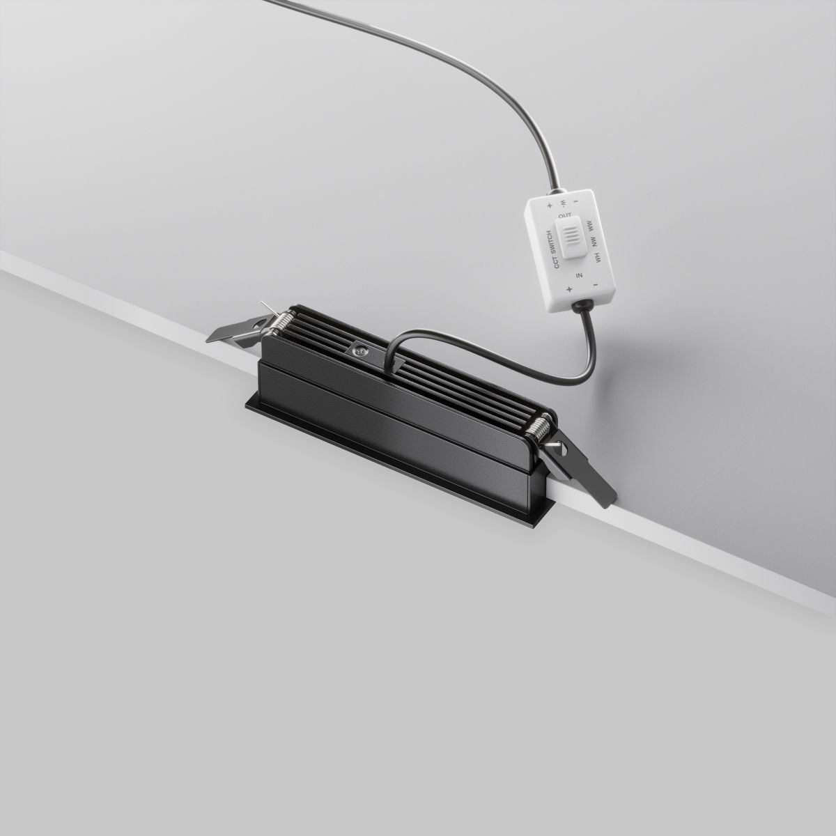 Встраиваемый светильник Maytoni Parete DL100-6W2.7-3-4K-B в Санкт-Петербурге