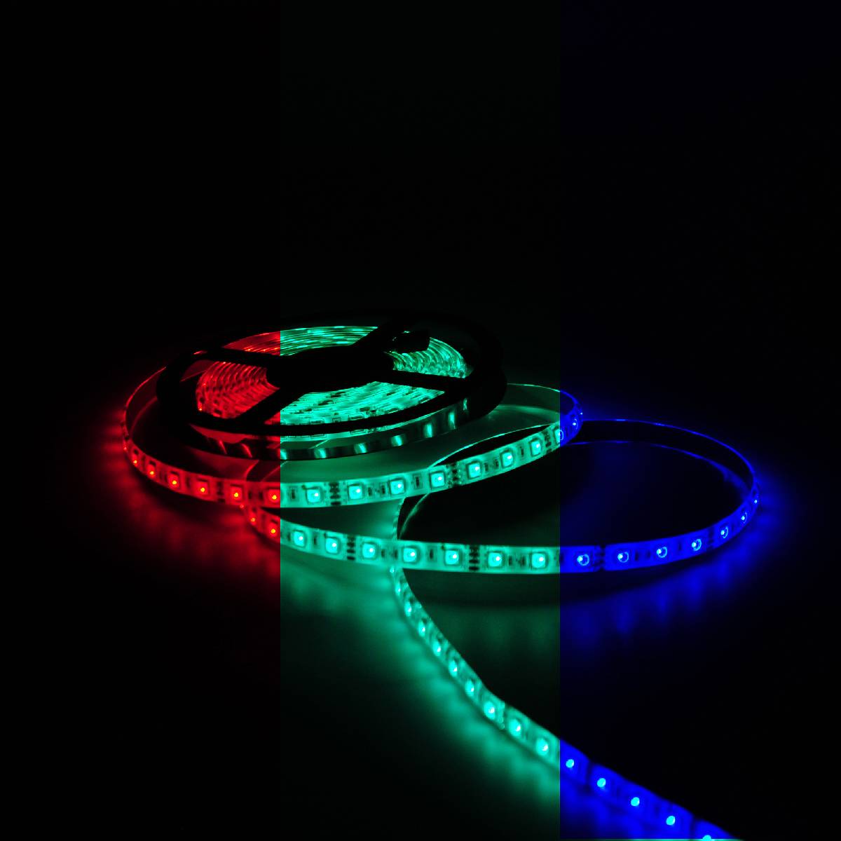 Светодиодная влагозащищенная лента Gauss 7,2W/m 30LED/m 5050SMD RGB 5M 311000407 в Санкт-Петербурге