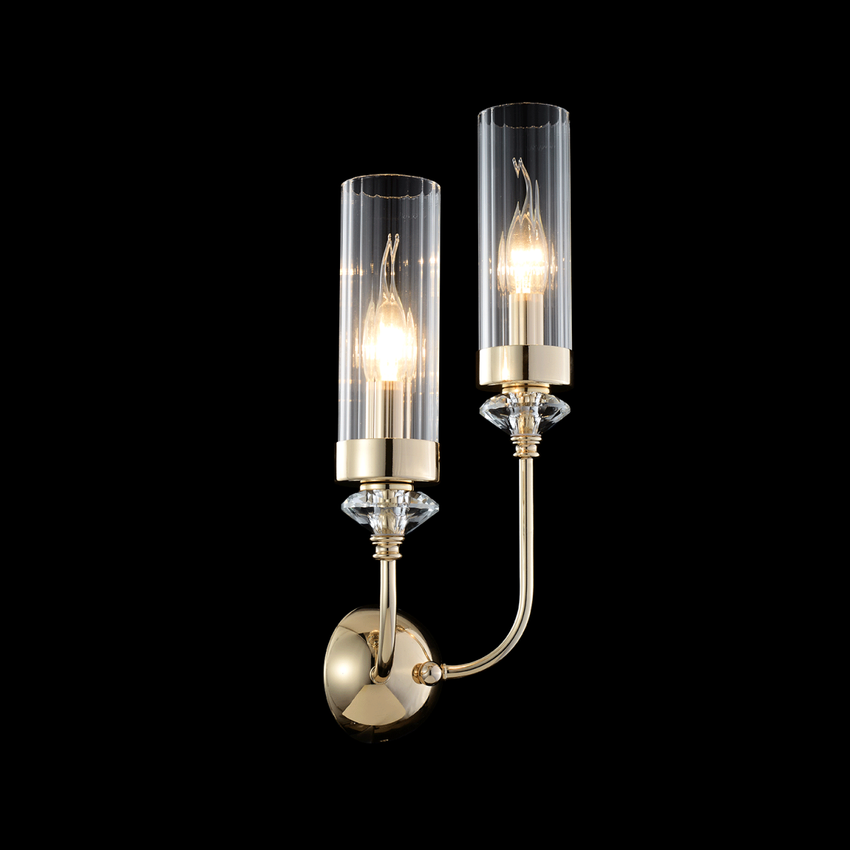 Бра Crystal Lux SECRET AP2 GOLD в Санкт-Петербурге