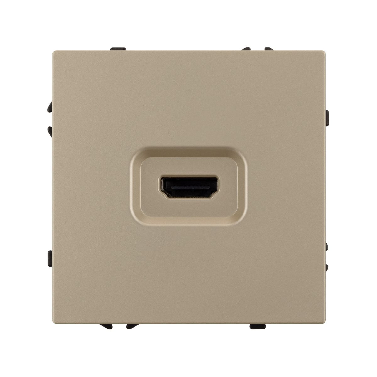 Механизм HDMI розетки Arlight SCT-NOBE-MHD1-SFPL-GD (Золотой песок) 061843 в Санкт-Петербурге