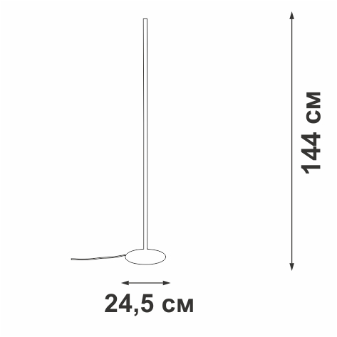 Торшер Vitaluce V2690-0/1P в #REGION_NAME_DECLINE_PP#