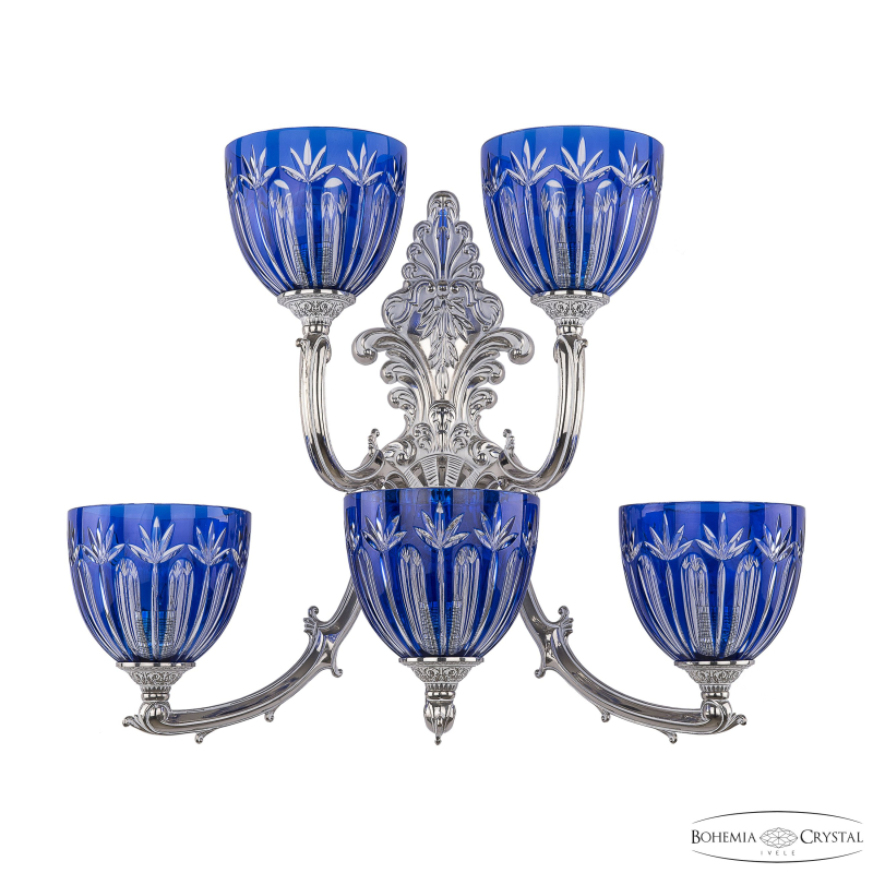 Бра Bohemia Ivele Crystal Verona 7211B15/3+2/210 NW P1 U Clear-Blue/H-1I в Санкт-Петербурге