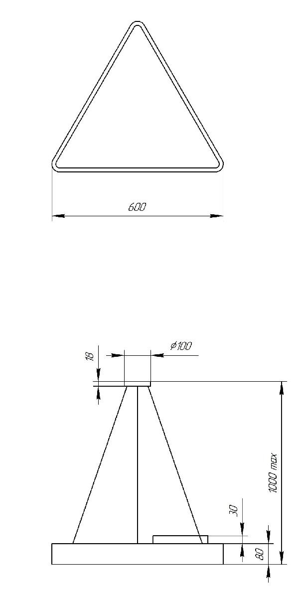 Подвесной светильник Эра Geometria SPO-151-W-40K-030 Б0050574 в Санкт-Петербурге