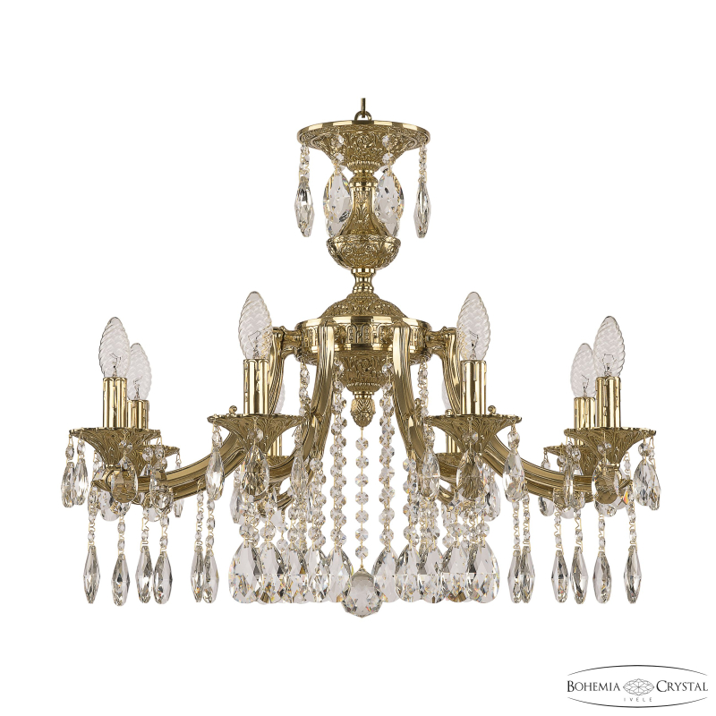 Подвесная люстра Bohemia Ivele Crystal Verona 72211/8/210 A G в Санкт-Петербурге
