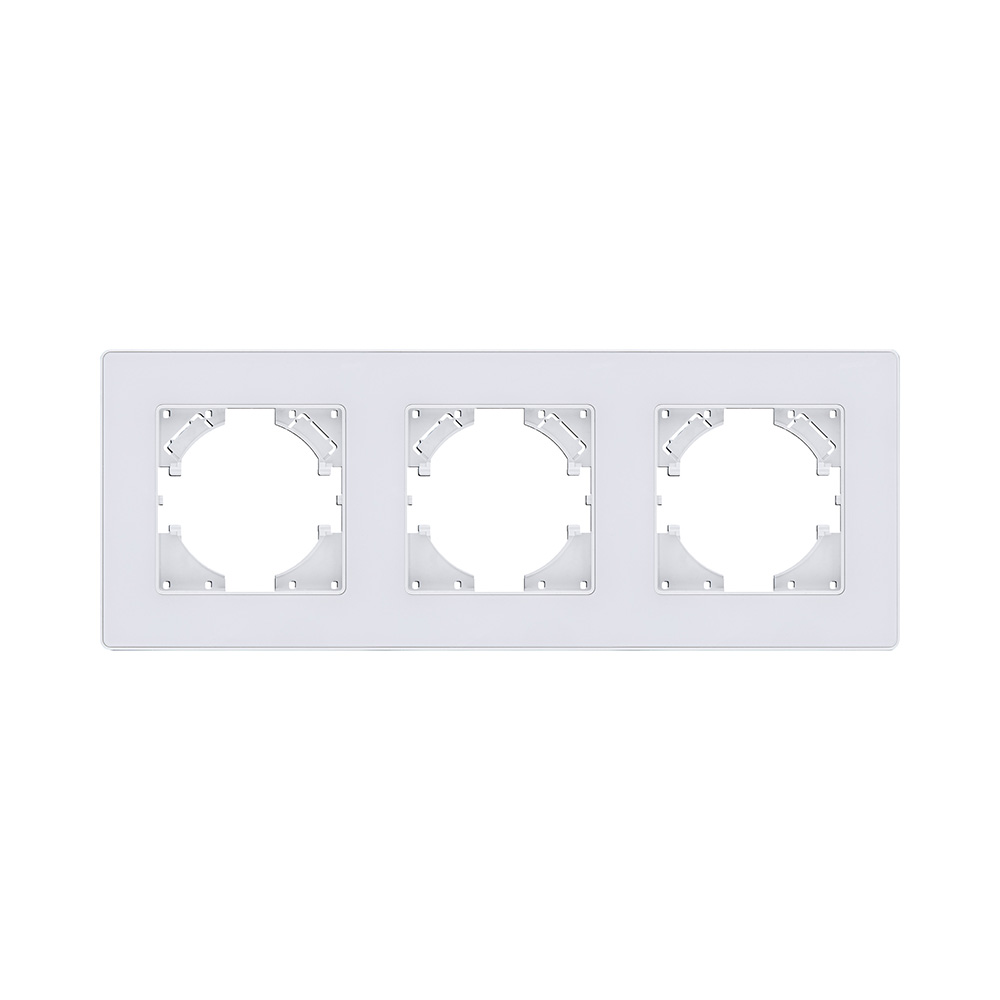 Рамка 3-постовая, белый Kollinger Eleganz Acryl EA3WH в #REGION_NAME_DECLINE_PP#