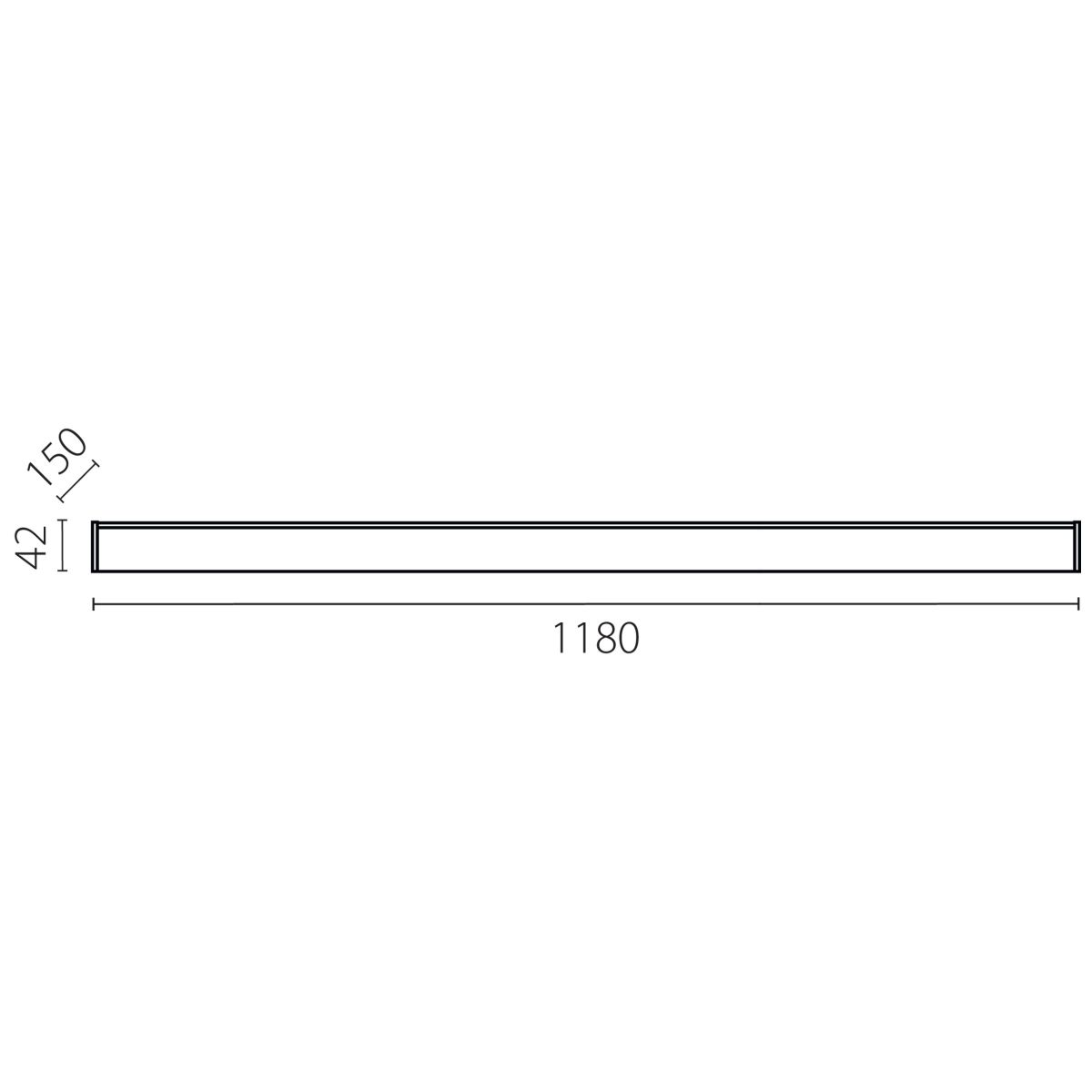 Линейный светильник Lightstar Trito Base 457467 в Санкт-Петербурге