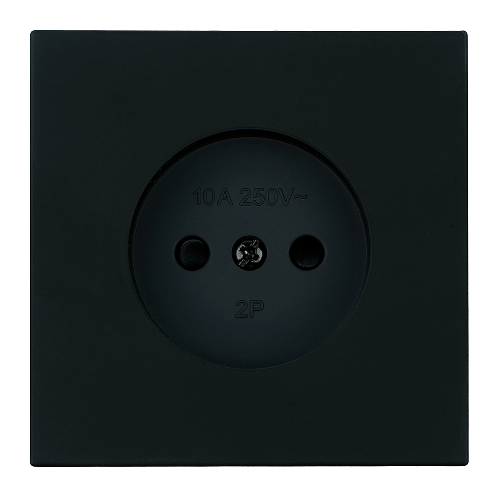 Розетка 1-местная с защитной шторкой (механизм) Stekker б/з Мия 250В 16А RST16-3109-05 черный бархат 50453 в #REGION_NAME_DECLINE_PP#