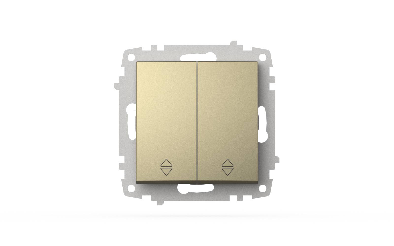 Переключатель двухклавишный ELBI Zena Vega 609-011400-211 в Санкт-Петербурге