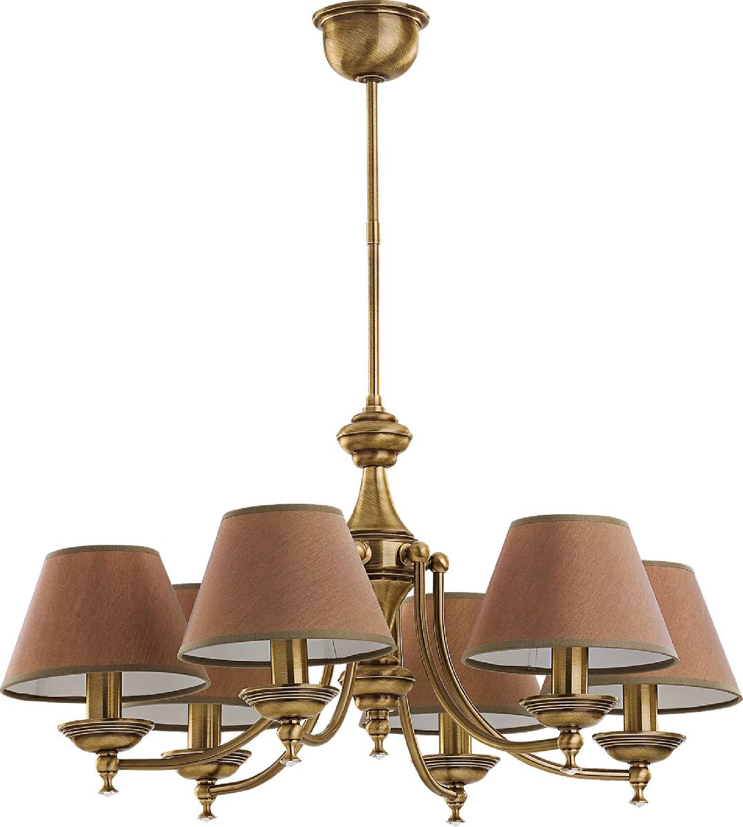 Люстра на штанге Kutek San Marino Lampshade SAN-ZW-6(P/A)CR в Санкт-Петербурге