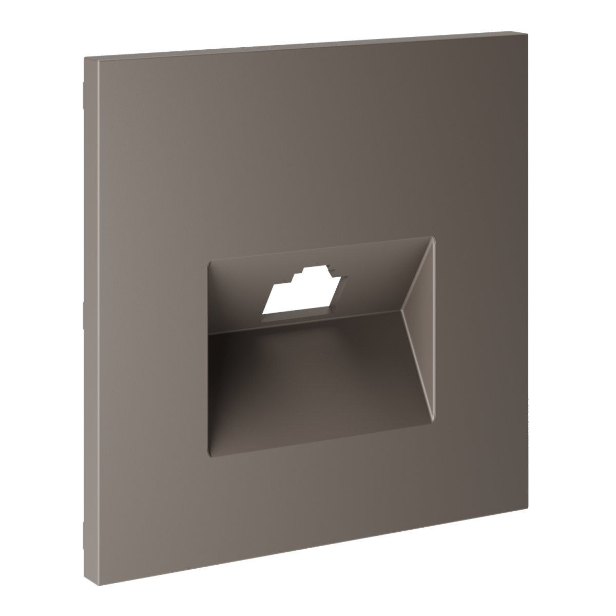 Накладка для розетки компьютерной RJ45 кат.6 Voltum S70 (капучино) VLS001314 в #REGION_NAME_DECLINE_PP#