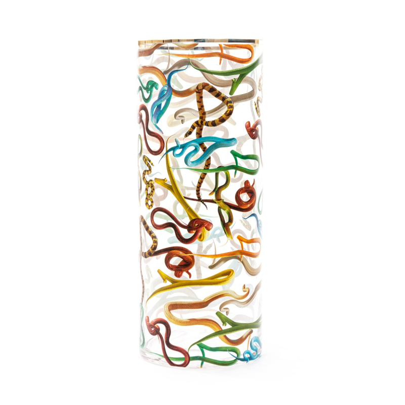 Ваза Snakes Big Seletti Toiletpaper Glass Vase 14201 в Санкт-Петербурге