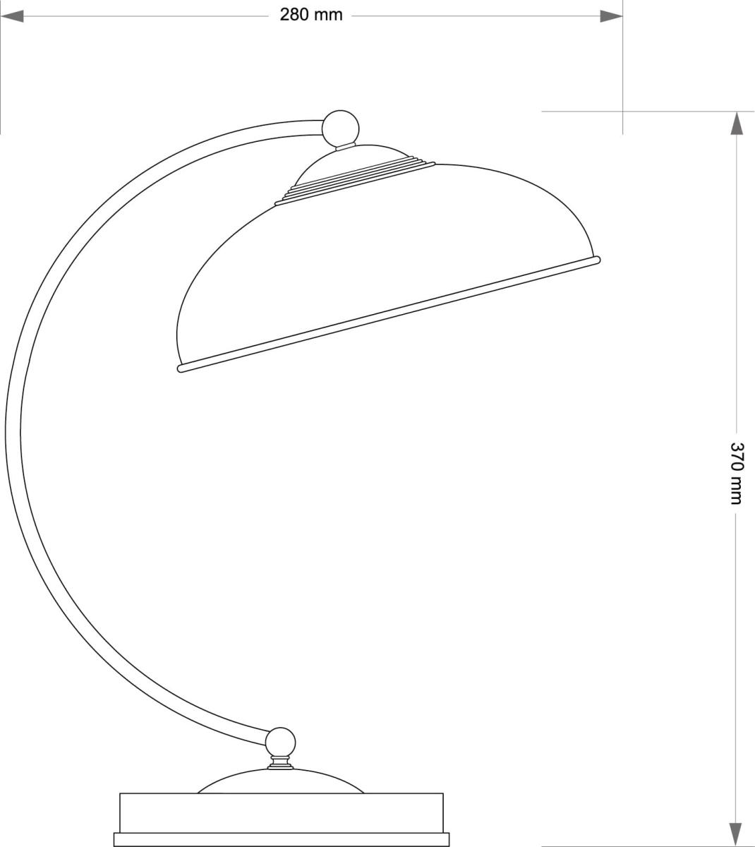 Настольная лампа Kutek N N-LG-1 (P) в Санкт-Петербурге