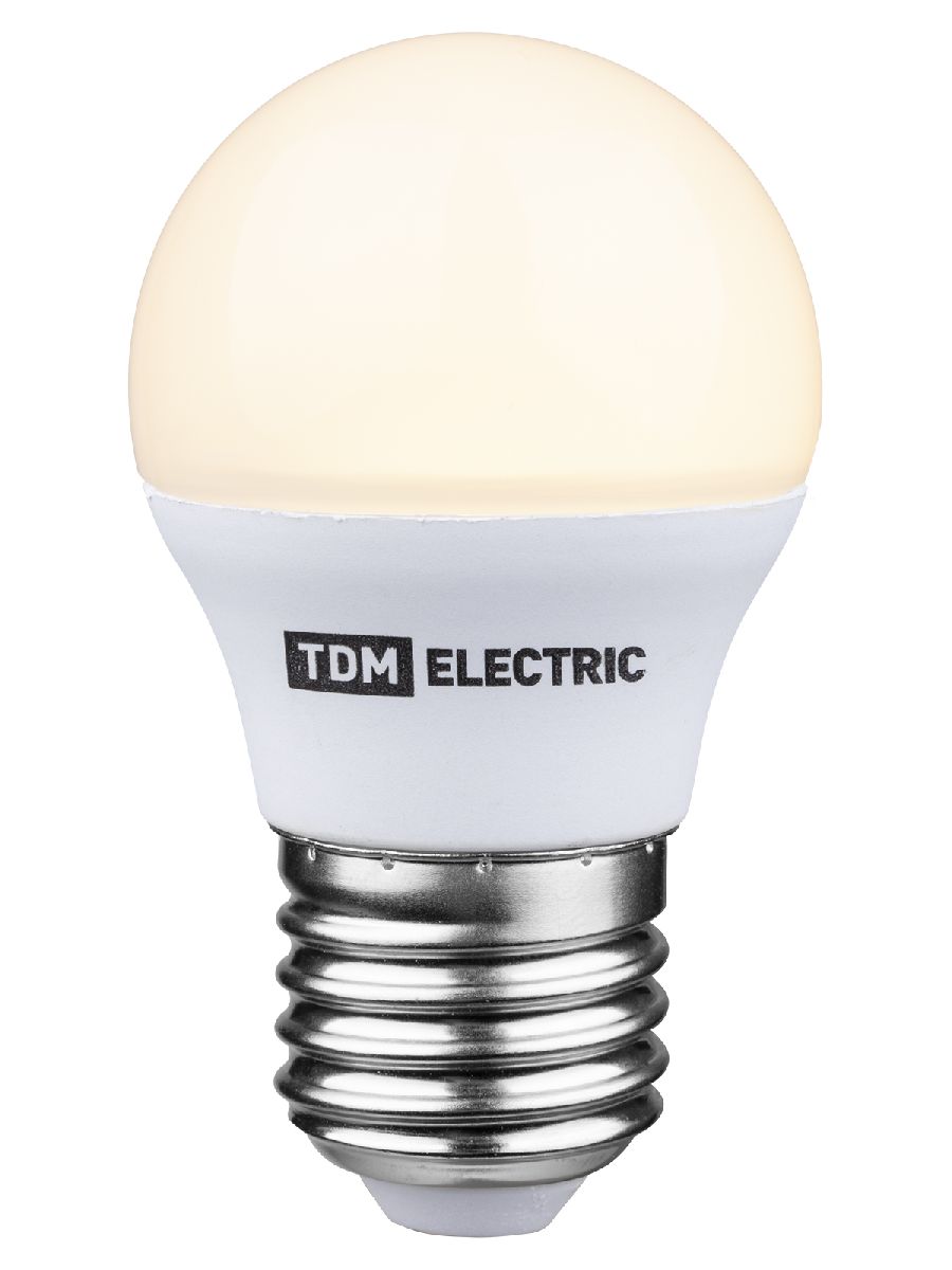 Лампа светодиодная диммируемая TDM Electric E27 6W 3000K прозрачная SQ0340-0203 в Санкт-Петербурге