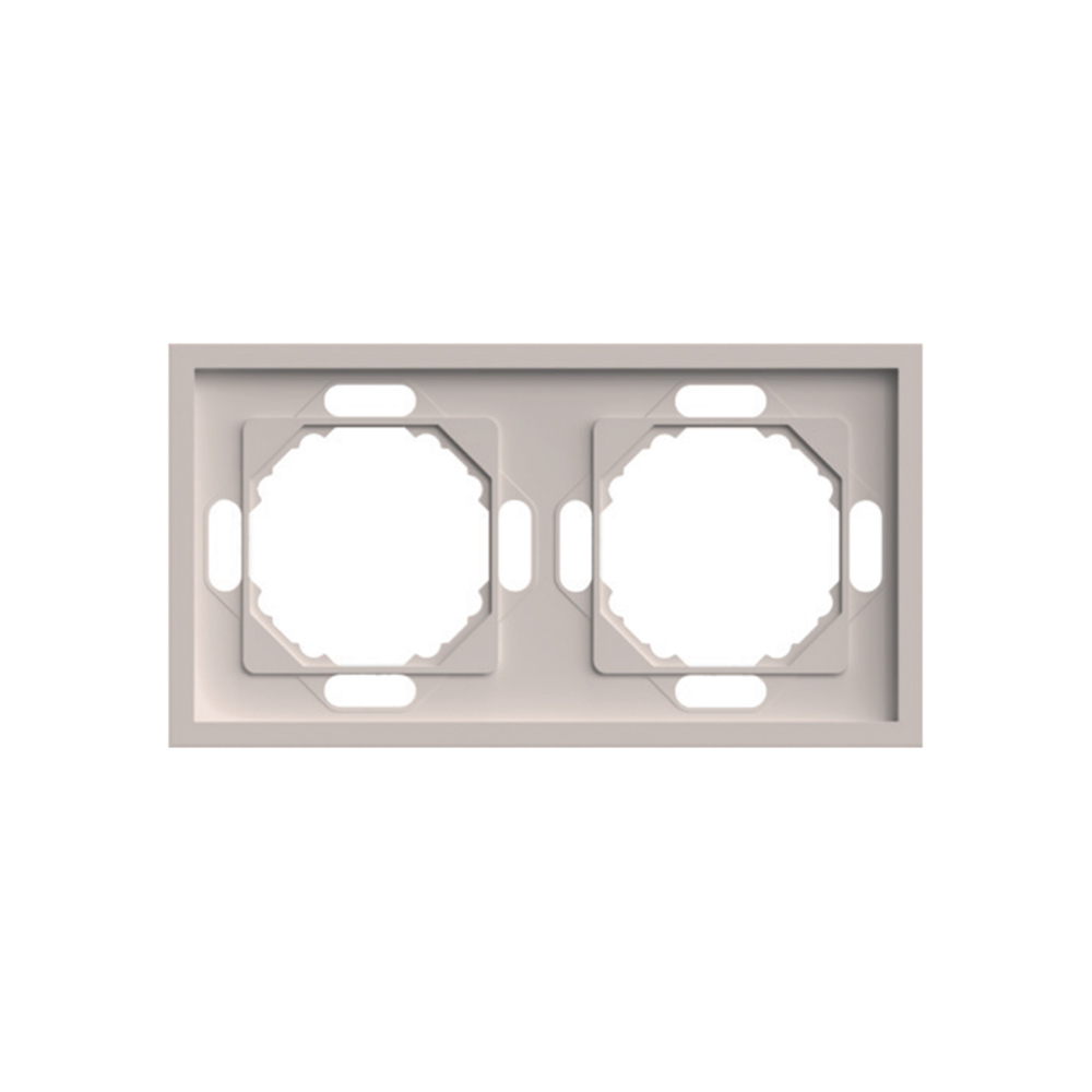 Рамка 2-местная Stekker Эмили PFR00-5002-08 серия Эмили кашемир soft touch 49911 в Санкт-Петербурге