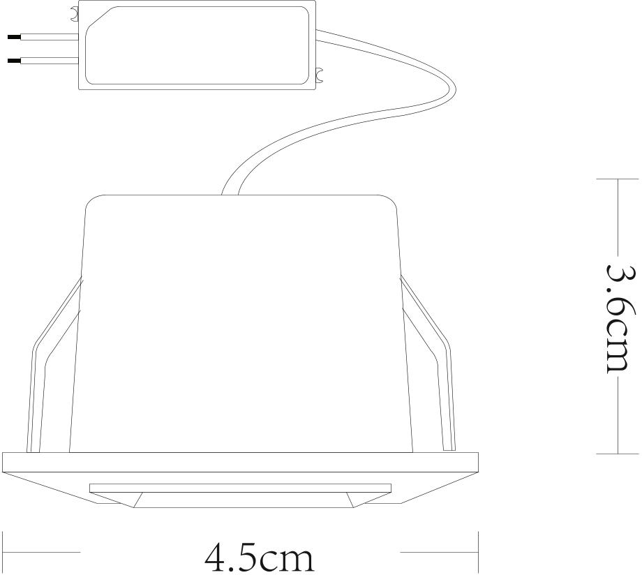 Встраиваемый светодиодный светильник Arte Lamp Grill A3153PL-1BK в Санкт-Петербурге