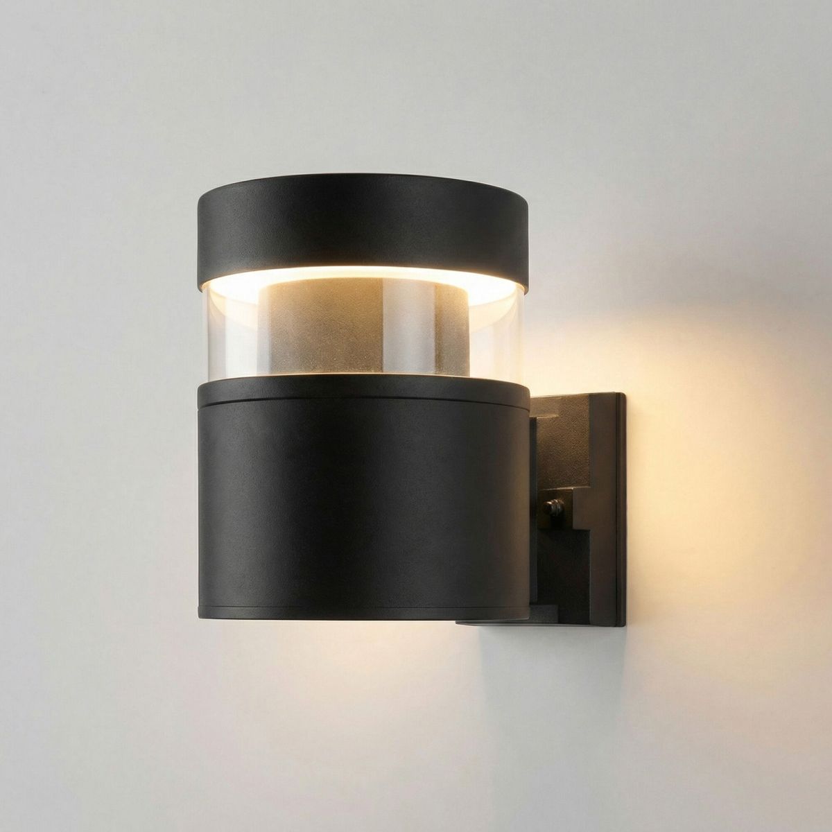 Уличный настенный светильник Elektrostandard 1530 TECHNO LED черный 4690389219139 a072083 в #REGION_NAME_DECLINE_PP#