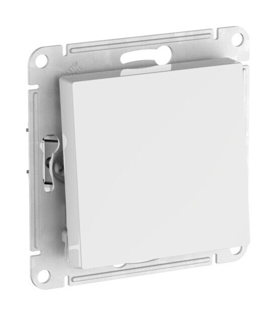 Переключатель 1-клавишный, сх.6, 10АХ, мех., быстрозажим. клем. Systeme Electric AtlasDesign Белый ATN000161S в #REGION_NAME_DECLINE_PP#