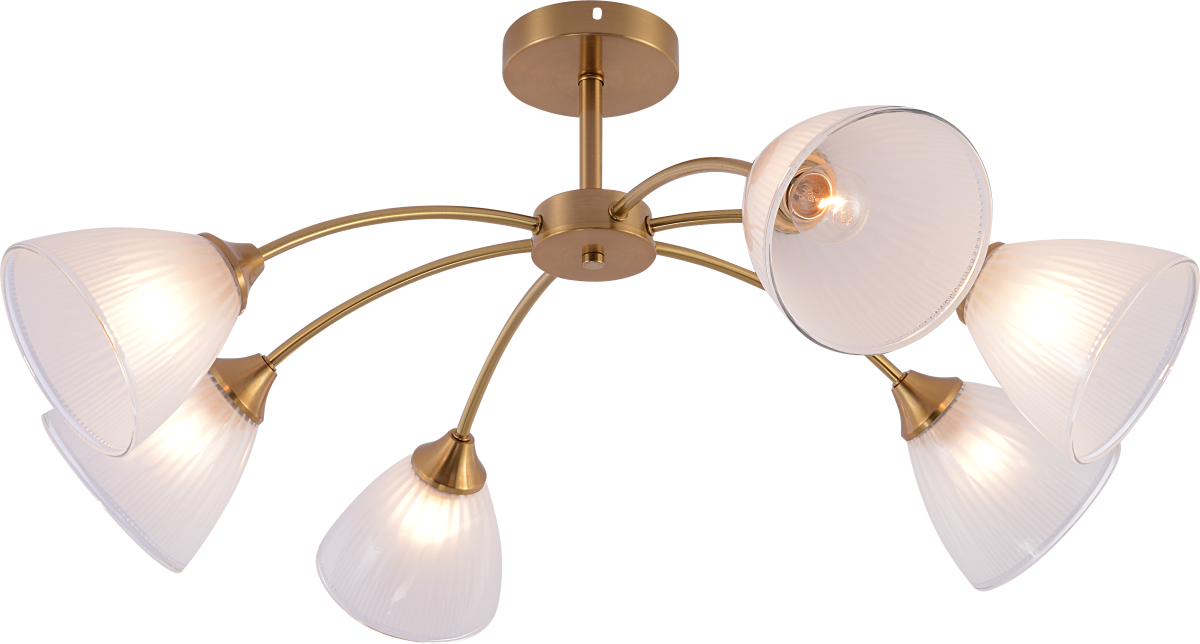 Люстра на штанге Rivoli Debra 9189-306 Б0070150 в #REGION_NAME_DECLINE_PP#