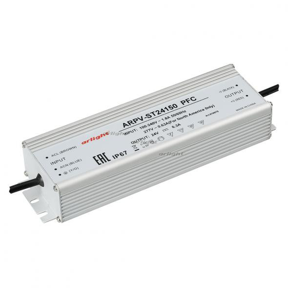 Блок питания Arlight ARPV-ST24150 PFC (24V, 6.3A, 150W) 018975 в Санкт-Петербурге
