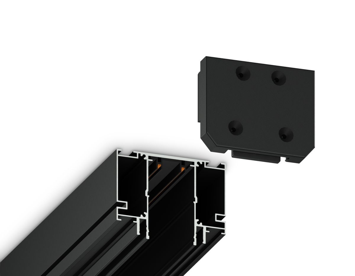 Заглушка демпферная для шинопровода Ambrella Light Track system Magnetic 220V GL1062 в Санкт-Петербурге