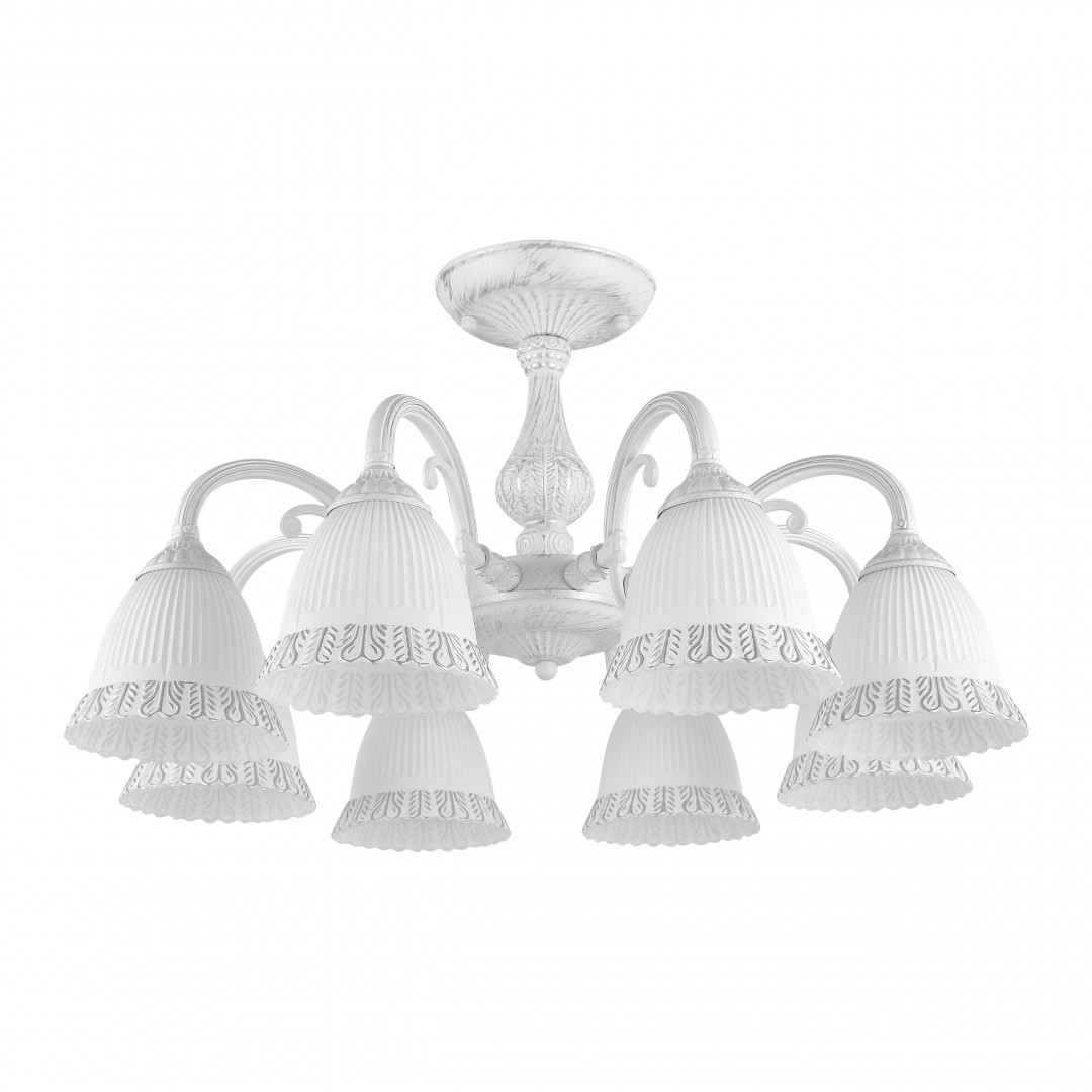 Потолочная люстра Arte Milano 347410/8 WT+SL в #REGION_NAME_DECLINE_PP#