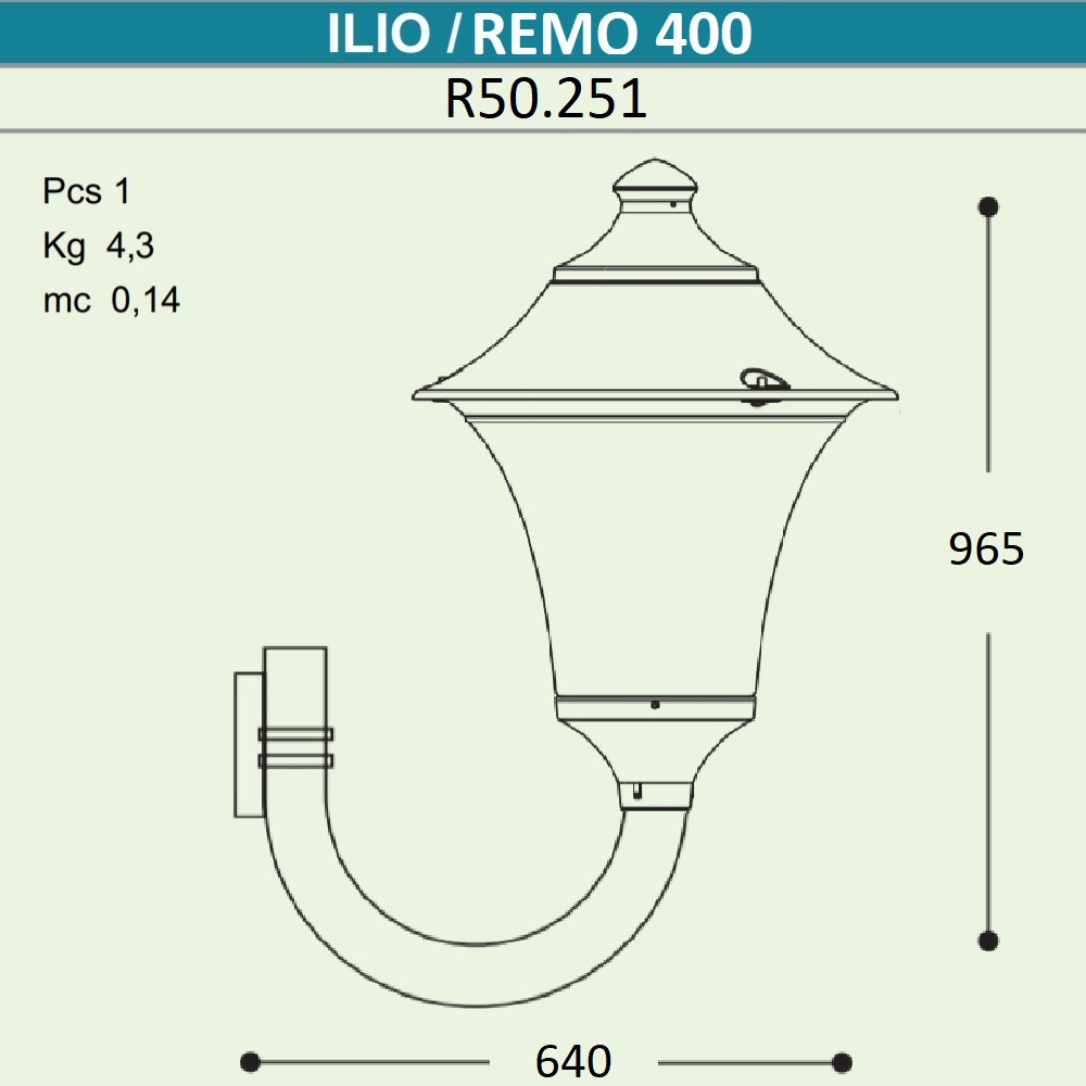 Уличный настенный светильник Fumagalli Remo R50.251.000.AXH27 в Санкт-Петербурге