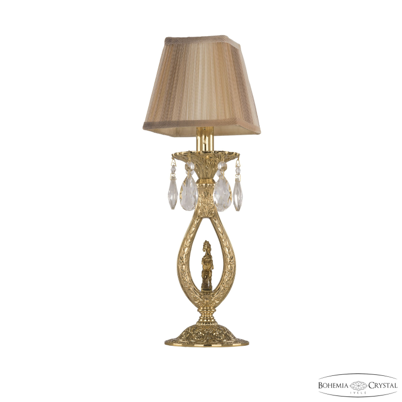 Настольная лампа Bohemia Ivele Crystal Verona 72400L/1 G FH1S SQ8 в Санкт-Петербурге