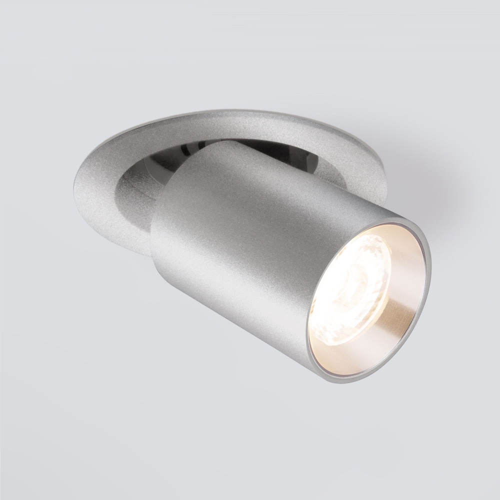 Встраиваемый светодиодный спот Elektrostandard 9917 LED 10W 4200K серебро 4690389161742 в Санкт-Петербурге