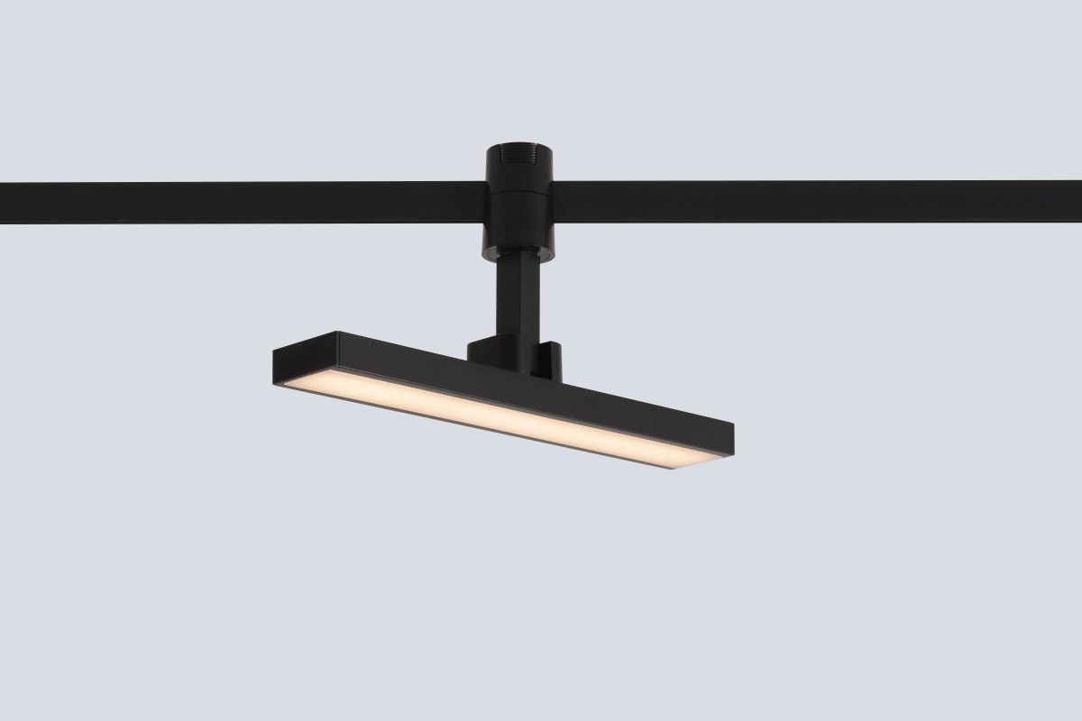 Трековый светильник для гибкой магнитной системы Crystal Lux Trace 48V CLT 0.37 001 10W BL SMART в Санкт-Петербурге