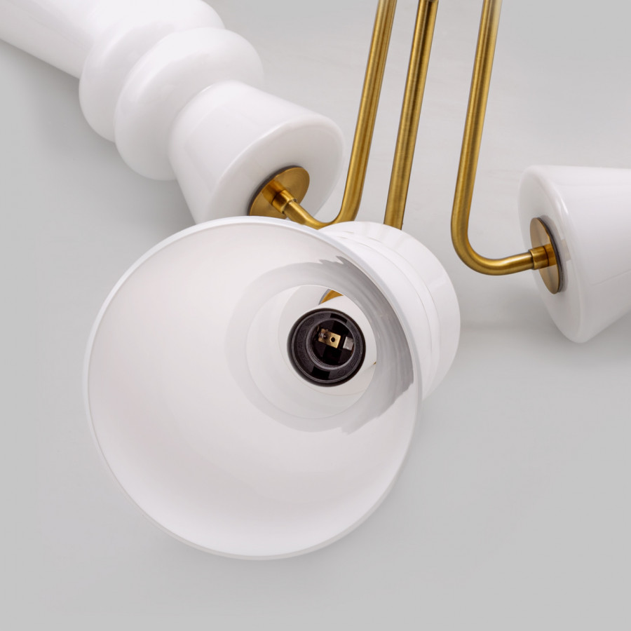 Потолочная люстра IMEX Bloom MD.9345-3-S-BR в #REGION_NAME_DECLINE_PP#