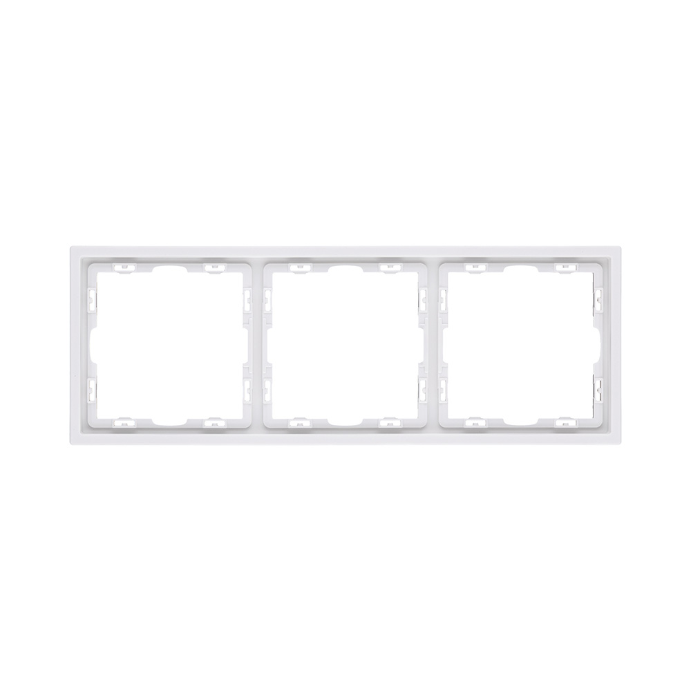 Рамка 3-постовая, белый матовый Kollinger Eclipse EC3WH в #REGION_NAME_DECLINE_PP#