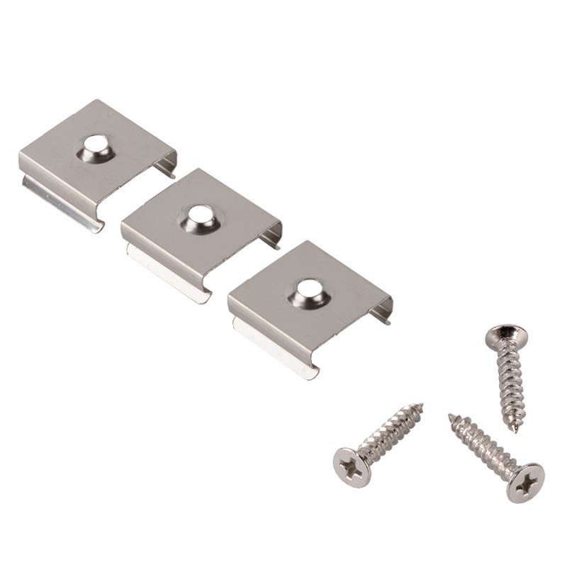 Скоба крепления с шурупом для профиля General GAL-12-16-С-IP20 522401 в #REGION_NAME_DECLINE_PP#