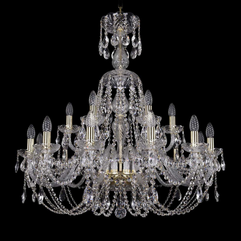 Подвесная люстра Bohemia Ivele 1406/12+6/300/XL-90/G в Санкт-Петербурге