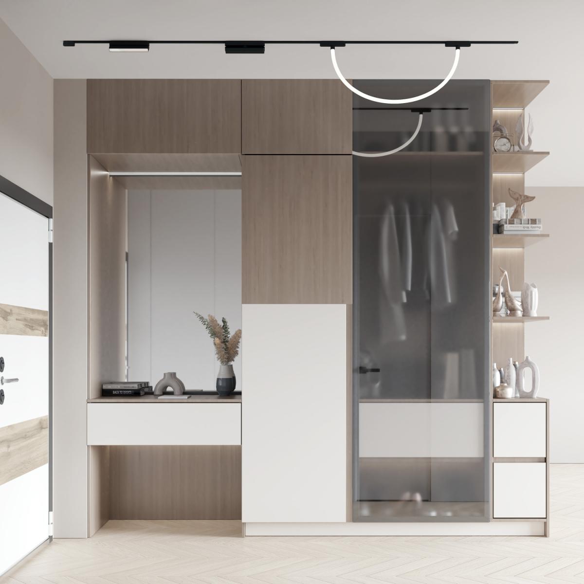 Трековый магнитный однофазный светильник Denkirs Air ray DK5327-BK в Санкт-Петербурге